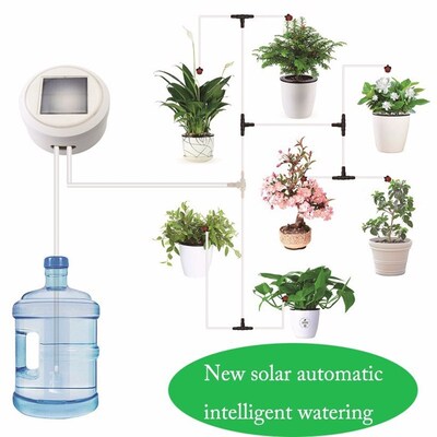 Solar Energy Intelligent Timing Garden AutoOmatic Watering D