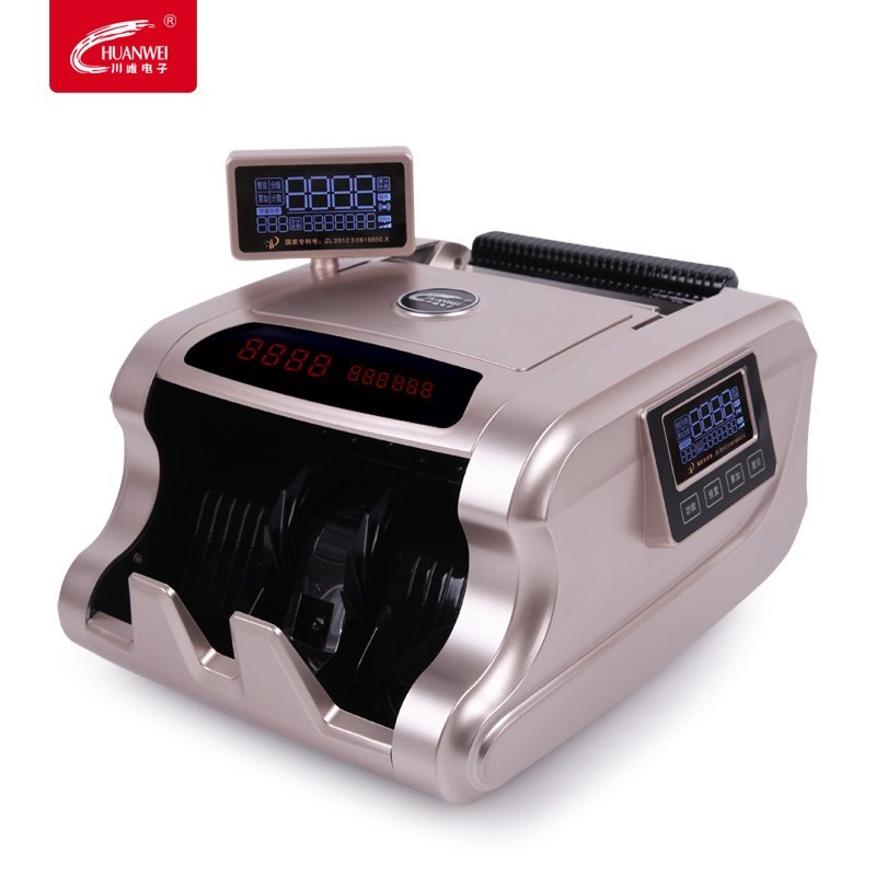 川唯T17全智能B类银行点w钞机 验钞机A类主板5磁头10组红外