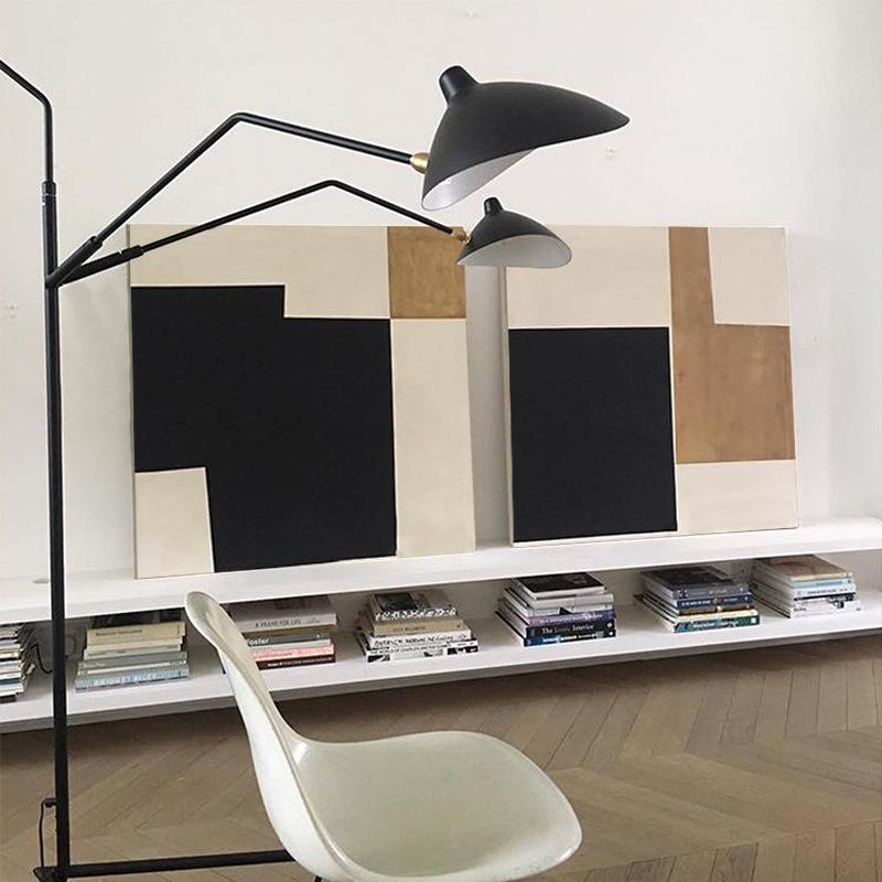 无言之域 现代简约抽象画客厅玄关油画艺术手绘画走廊大尺寸挂画