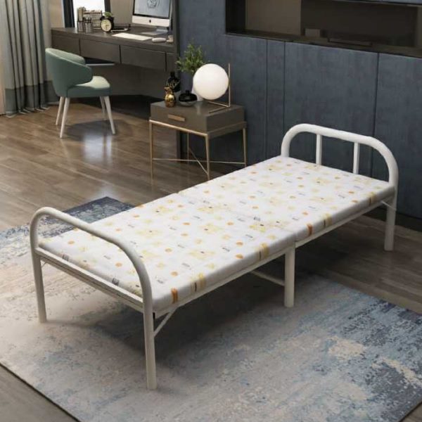 加固两折床折叠床单人床午休午睡木板床方舱硬板床儿童简易小床