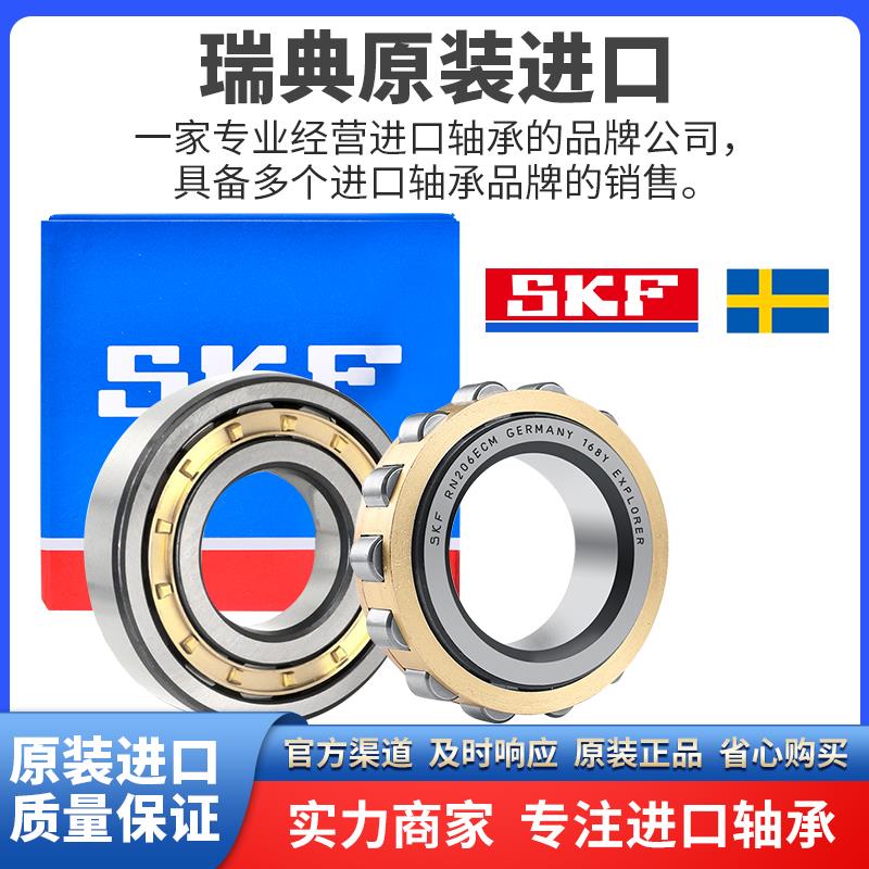 进口SKF圆柱滚子轴承NJ NU 2304 2305 2306 2307 2308 2309ECM C3