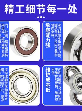 进口日本NSK轴承6915 6916 6917 6918 6919 6920 6921 6922ZZ DDU