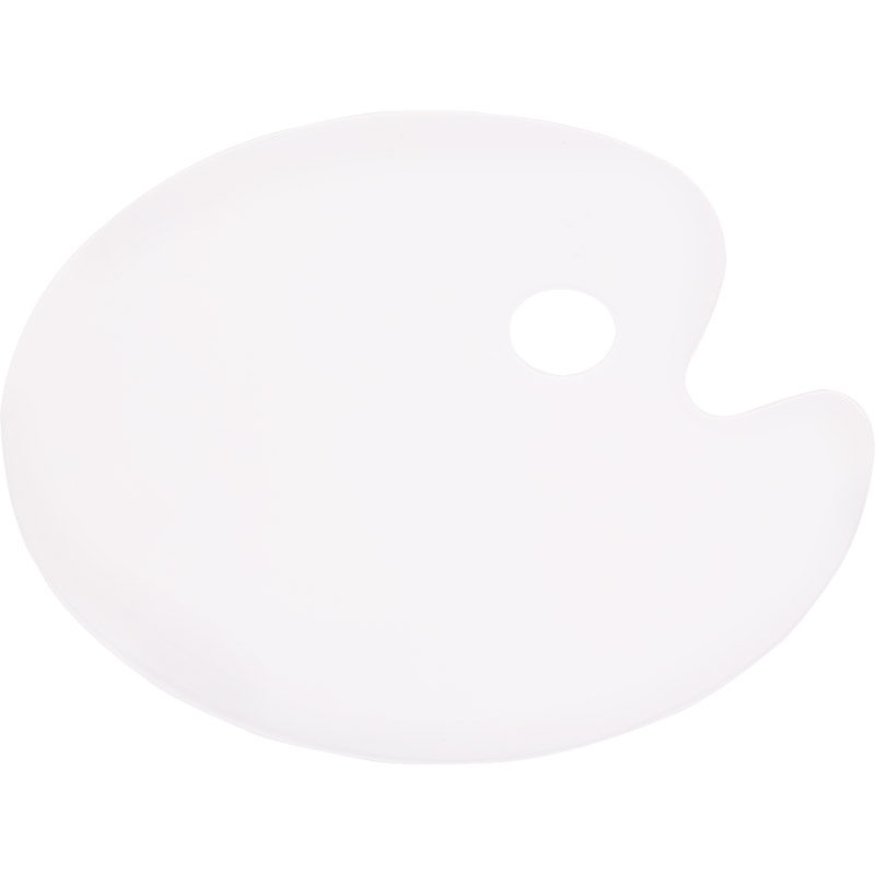 中盛画材 透明方形调色盘油画颜料用水彩水粉丙烯调色板绘画工具