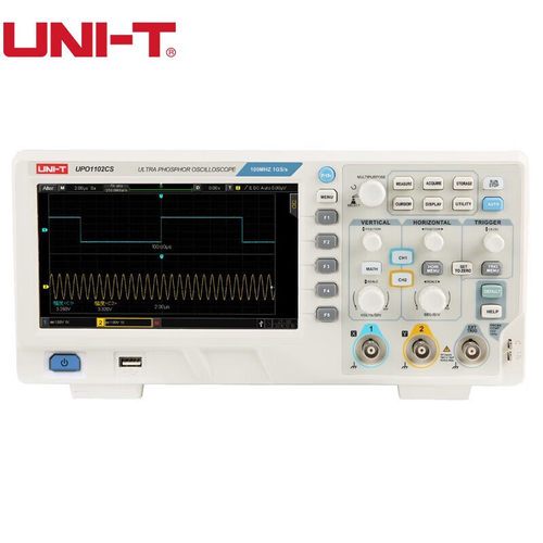 厂家直销(UNI-T)UPO1102CS数字存储示波器双通道100MHz带宽1GS/s