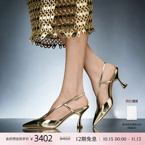 CASADEI/K-Blade露跟尖头高跟鞋