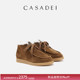 雪地靴短靴 CASADEI 秋冬 新品 小牛皮平底鞋 卡桑蒂 12期免息