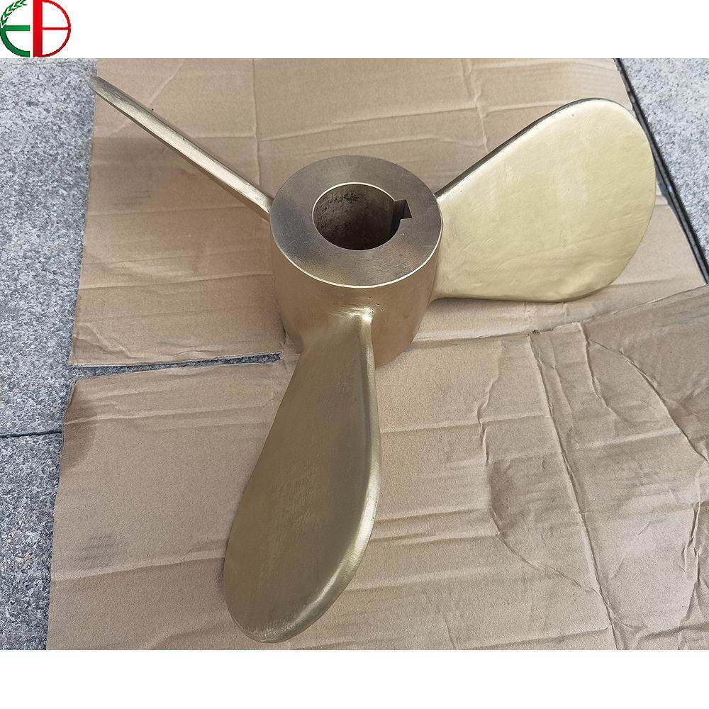 无锡厂家3叶黄铜合金螺桨青铜叶片EB9019船舶螺旋桨船配件旋定制