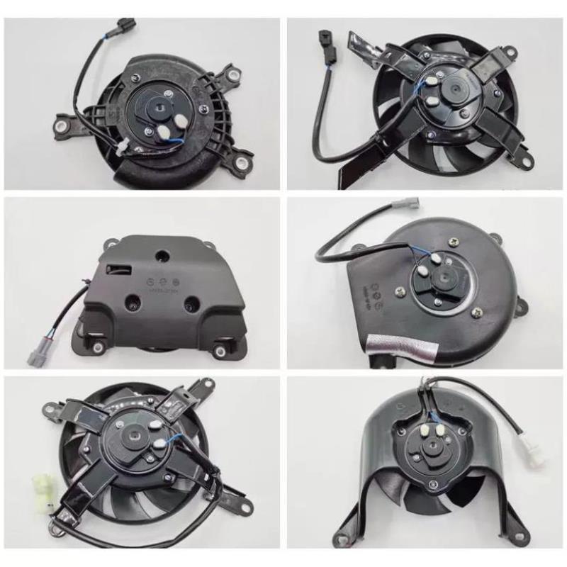 摩托车水箱散热器风扇隆鑫LX300 凯越321R NK400 250SR水箱风扇