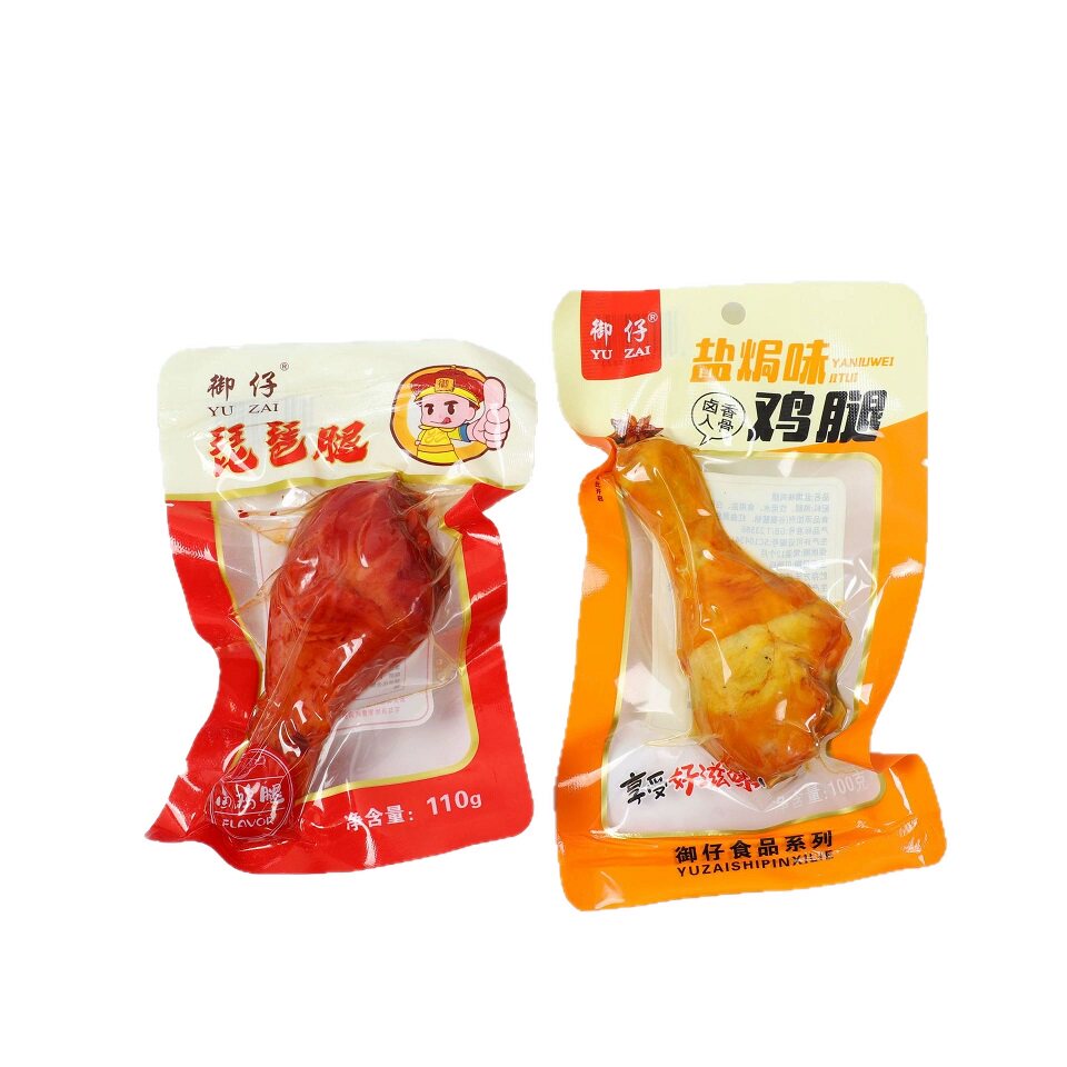 大鸡腿卤味鸡腿不辣琵琶腿盐焗味卤香味真空即食休闲零食小吃整箱