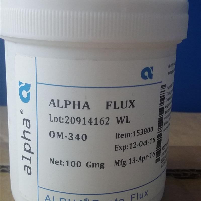 阿尔法ALPHAOM340焊锡膏FLUX,助焊膏,OM338助焊剂 100G/瓶 包邮