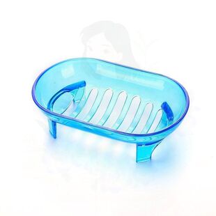 欧式简约高脚带盖皂盒学生宿舍家用大号沥水香皂放置收纳置物架