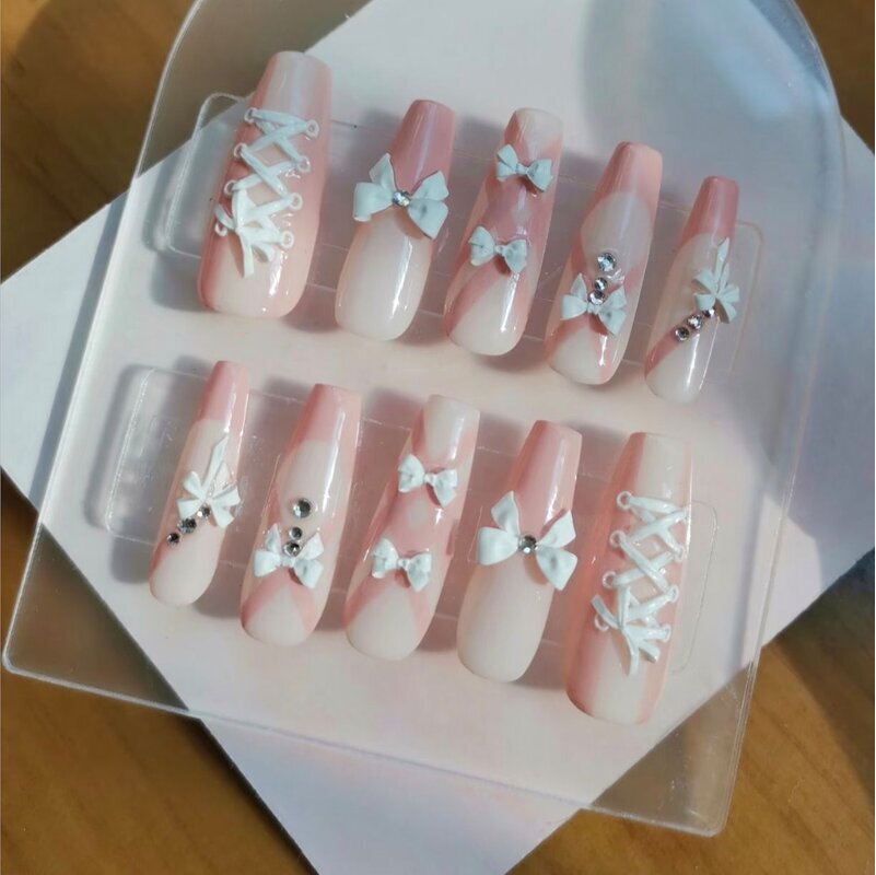 高透模具网红蝴蝶结模具创意diy美甲图案3d立体手工装饰