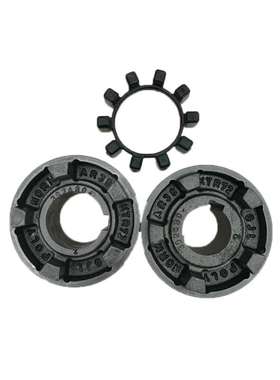 KTR AR85 AR38 poly-norm T10弹性联轴器梅花垫圈黑色方形花瓣垫