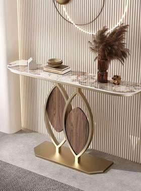 J^网红桌子轻奢玄关柜新中式玄关桌客厅玄关柜玄关柜子超窄加宽轻