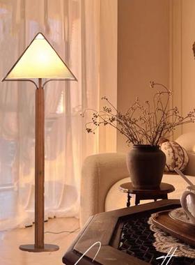 客厅Vintage中古风格复古丹麦设计风格樱桃木柚木美式卧室落地灯