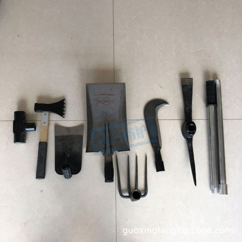 抗洪抢险成套装备防汛组合工具包19件套防洪作业包野外救灾工具