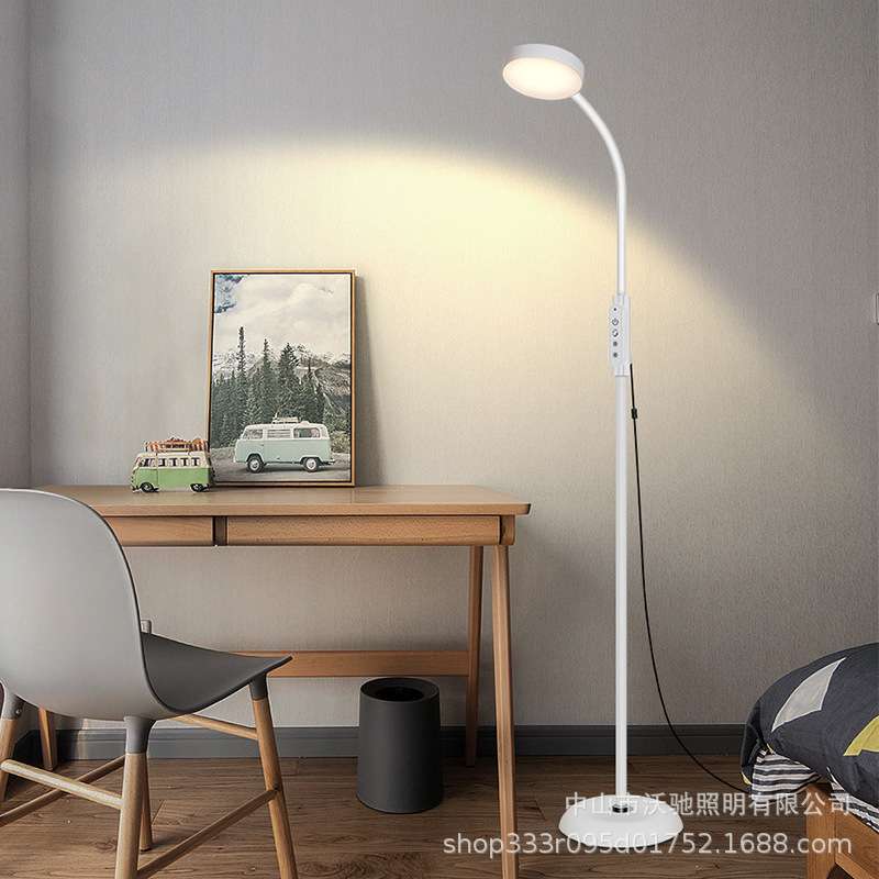 led落地灯调光护眼钢琴灯练琴客厅卧室儿童书房床头阅读立式台灯图片