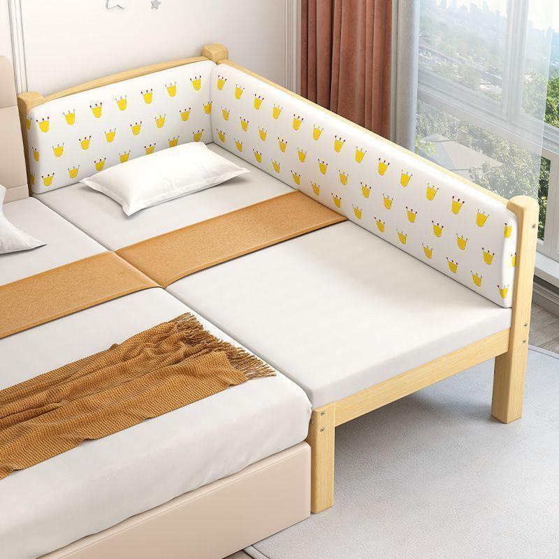 儿童床拼接实木大床小床婴儿床婴儿男孩女孩加宽公主护栏宝宝床边