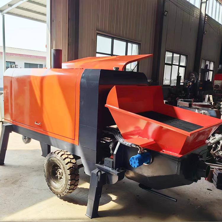 鼎东二次构造柱泵砂石输送泵高层建筑灰砂浆输送泵