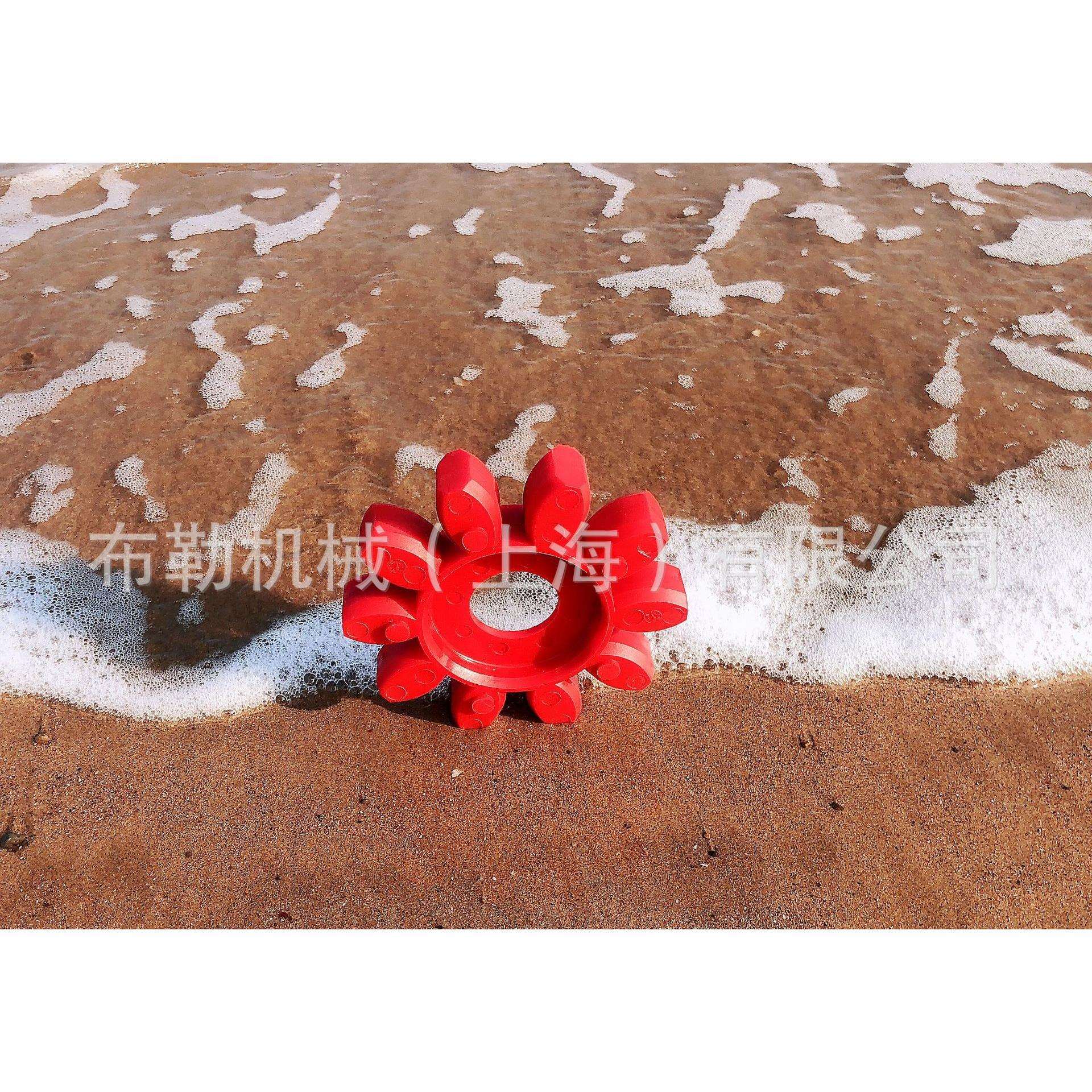 XL6型星型联轴器/软连接GR75梅花瓣弹性体块/胶垫CJ缓冲垫减震垫