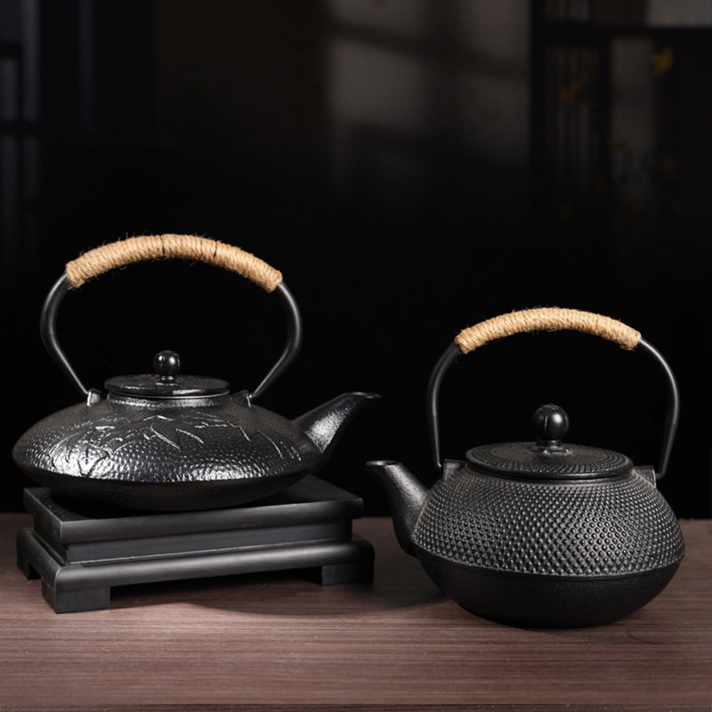 户外烧烤炉围炉煮茶露营野餐烧烤架家用庭院炭烤炉子通用煮茶铁壶