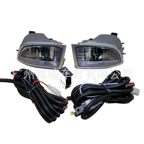 适用于丰田霸道03-09款霸道前雾灯总成FJ120雾灯套装