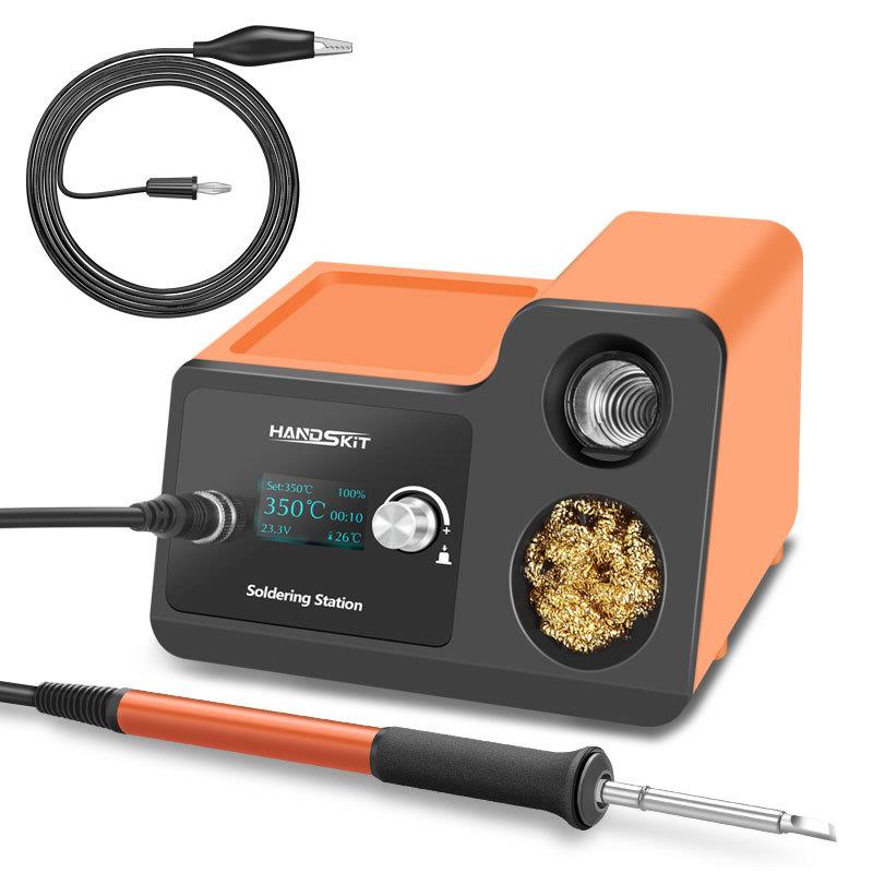 t12智能自动休眠关机stm32芯片t12维修电烙铁焊台72w快速升温6秒