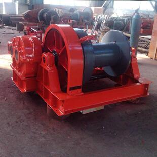 电动液压慢速快速卷扬机矿用固定式3吨5吨双卷筒硬齿面卷扬机