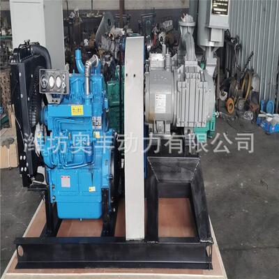 渤海15立方空压机组双缸配4缸增压发动机水泥罐车专用HYCW-15/2