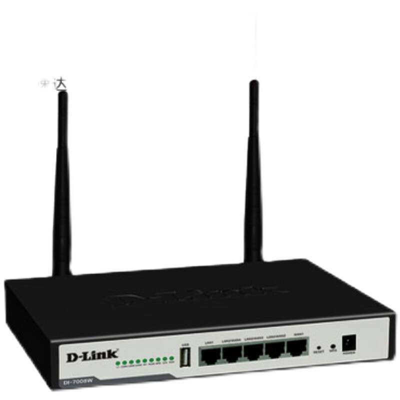 D-Link友讯 DI-7008W 双多WAN口企业无线路由器QOS流控带机80台