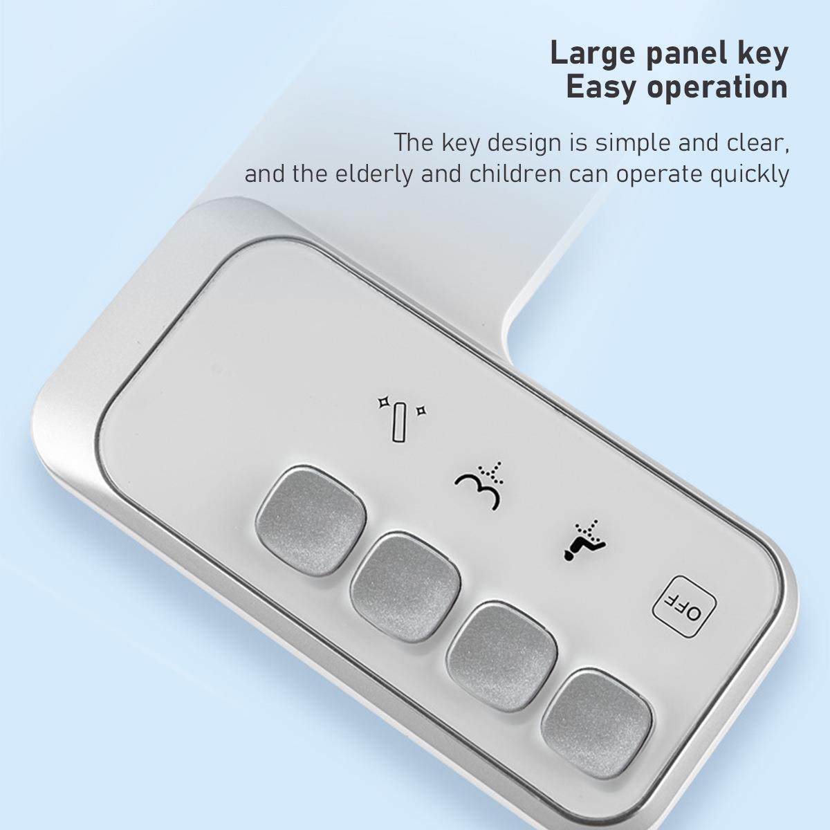 实力不用电简易安装超博新款一键快拆洁身器洗屁屁神器