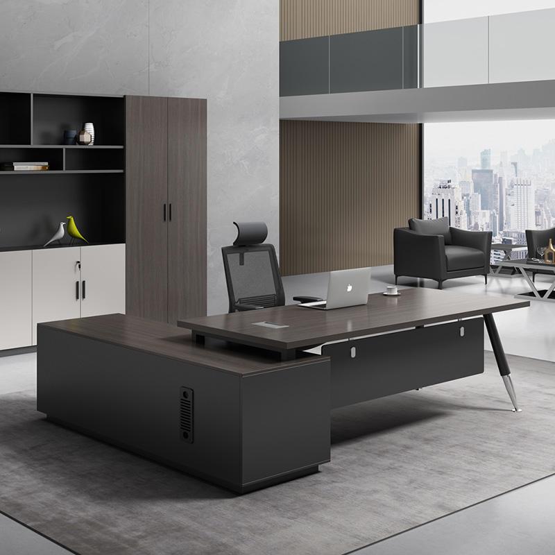 办公家具老板桌简约现代主管桌经理桌老板办公桌椅组合大班台单人