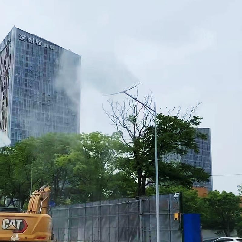 降温除尘雾桩道路环卫降尘设备围挡喷淋