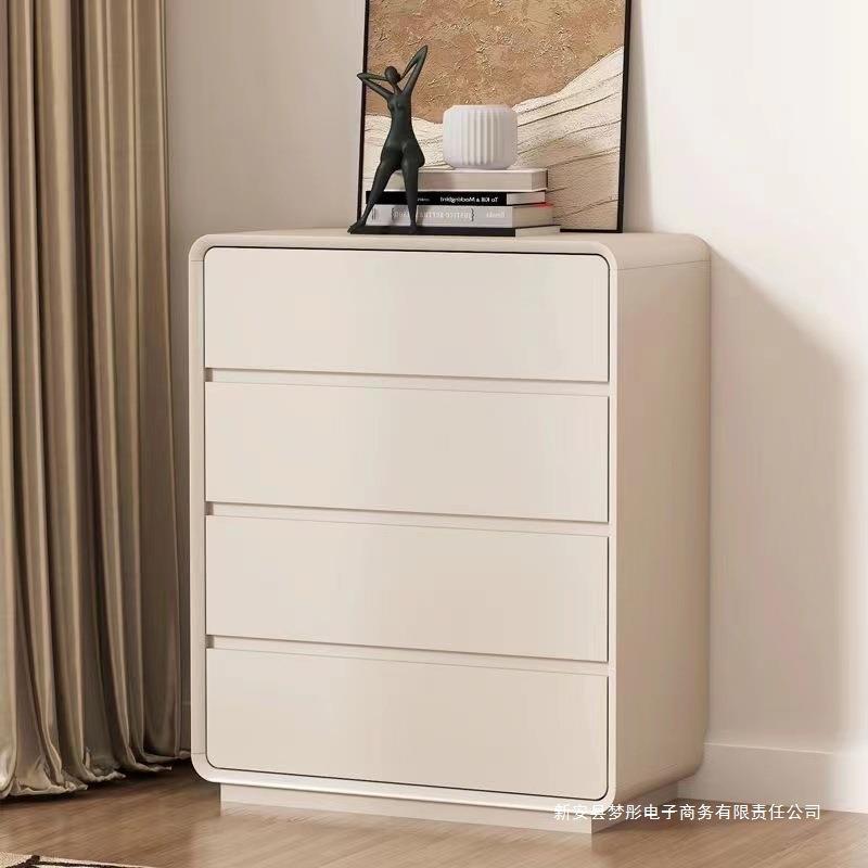 实木斗柜简约现代卧室五斗柜八斗柜奶油风床尾收纳客厅储物柜整装