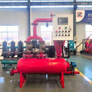 全自动砂石过滤器农业灌溉过滤器河水过滤全自动反冲洗砂石过滤器