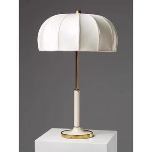 中古台灯简约客厅轻奢美式卧室现代覆古床头高级感茶室氛围落地灯