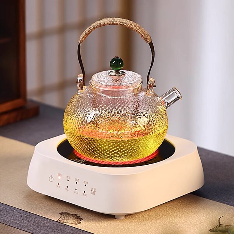 戈米电陶炉茶炉煮茶器烧水玻璃电磁炉家用静音电热炉可调温便携