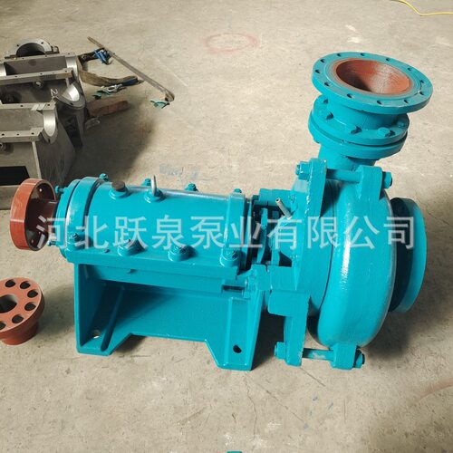 单壳卧式渣浆泵50ZJD-A40单泵壳渣浆泵高铬合金材质抗磨蚀抗腐蚀