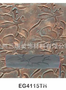 工厂直销涂装滚筒刷子肌理圆筒刷墙面刷油漆凹凸压花工具EG4115TH