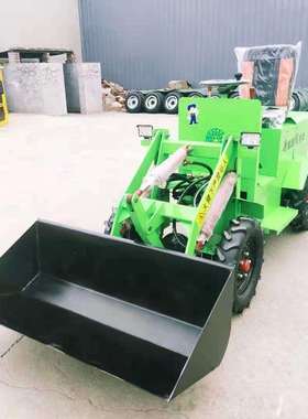 矿山隧道用柴油装载机铲车电动四驱小型装载机建筑机械柴