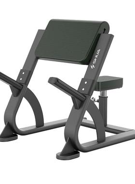 舒华SH-G6859商用哑铃杠铃曲臂牧师凳手臂弯举肱二头肌训练器械