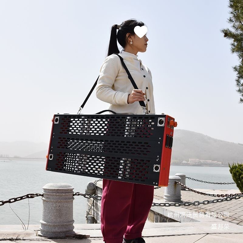 厂家直销大师款网红镂空钓大小铝合金可折叠超硬钓