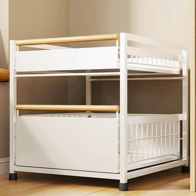 书架大容量桌边收纳架教室课桌旁学生放书本架子分层置物架书立架