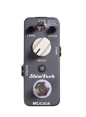 MOOER魔耳MRV1-ShimVerb数字混响电吉他单块效果器