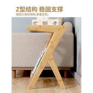 简易茶几果盘客厅家用置物架轻奢现代简约玻璃桌子办公室沙发边几