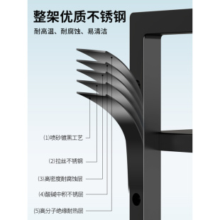 不锈钢厨房可伸缩下槽置物橱柜分架锅水架WIS多功架能锅层具收纳