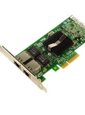 10/100/1000Mbps 2-Ports PCIe Gigabit EthernOet Card for Pro/