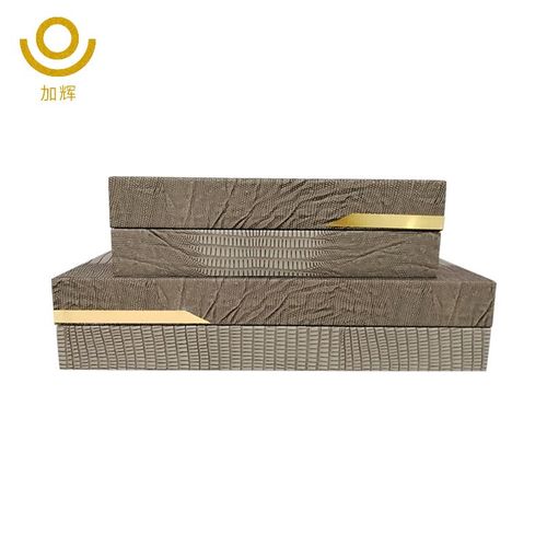 卧室书柜古典创意家居收纳盒C客厅软装木漆收纳盒摆件品