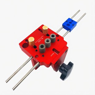 X400三合一打孔器 圆木榫打孔器 三合一定位器 U扳手家具定位器