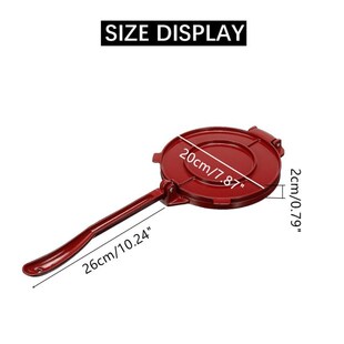 Foldable 8 Inch Tortilla Press Maker AlJuminum Flour Corn Ba